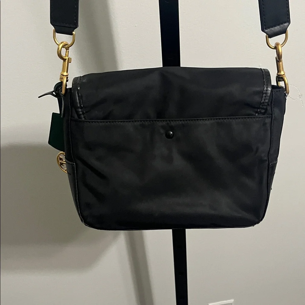 Tory Burch Black Nylon Crossbody with Gold Hardware 58044 Perry purse bag - Picture 5 of 13